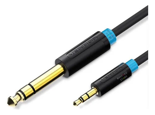 comprar Cabo Audio P10 6,5 mm X P2 3,5 mm 2 m Vention Babh