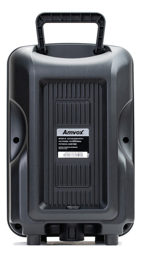 Caixa De Som 220w Amvox Aca221 Tws Led Woofer 8 Bivolt