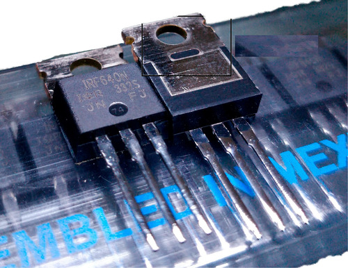 10 Piezas Transistor Irf640n Irf640 Mosfet 200v 18a Original