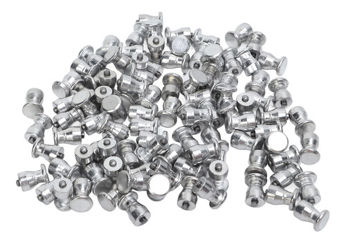 Tornillos Plateados Para Neumáticos De Coche, 100 Unidades