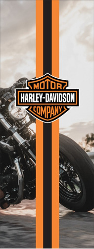 Adesivo Decorativo Frigobar Envelopamento Harley Davidson