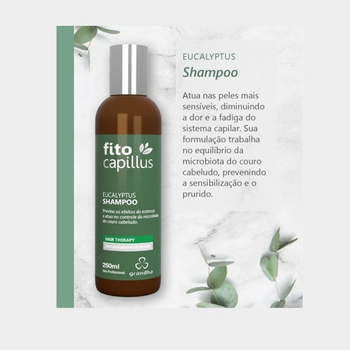Grandha Fito Capillus Eucalyptus Shampoo E Condicionador