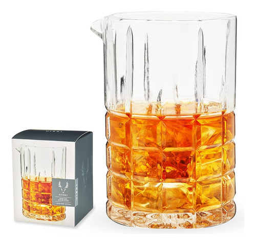 Viski Highland Vaso Mezclador 18 Onzas, Barware De Cristal C