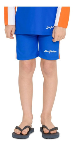 Shorts Calza Baño Agua Playa Proteccion Uv Niños Licra