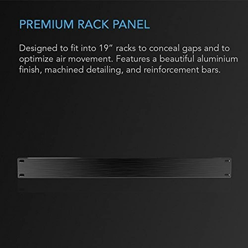 Ac Infinito Accesorio Panel De Rack 1u Espacio Para 19 Rackm