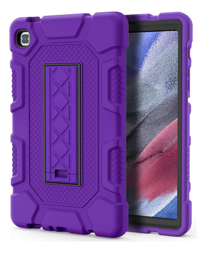 Funda Para Samsung Galaxy Tab A7 Lite Con Atril Color Morado Morado