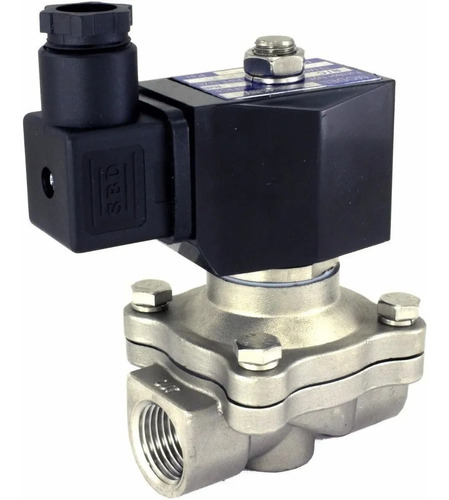 Válvula Solenoide 3/4  De Acero Inoxidable 110vac Dn20