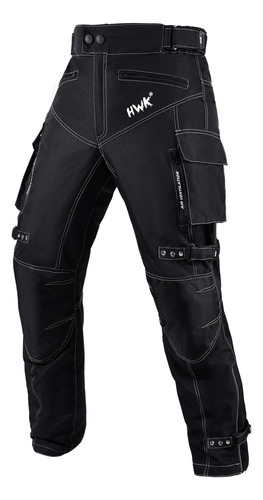 Hwk Pantalones De Motocicleta Para Hombre Con Tela Textil Co