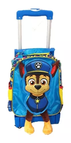 Más allá Excursión Considerar Mochila De Kinder Paw Patrol Original Chase Ruedas