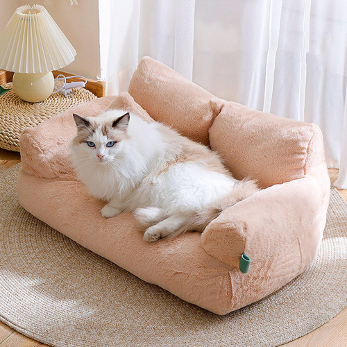 Sofá Cama Para Gatos Casa Para Gatos Decoración Suave Y