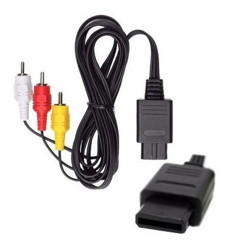 Cable De Video Rca Para Super Nintendo N64 O Game Cube