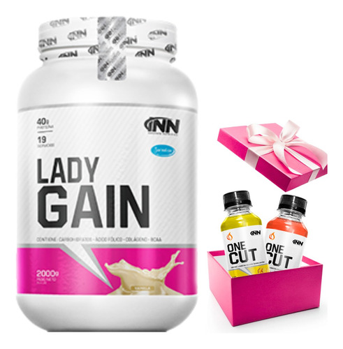 Lady Gain 2kg Inn Proteina Para Aumentar Volumen Muscular