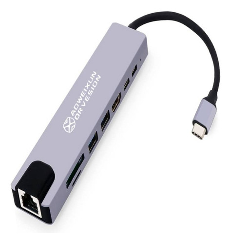 Adaptador 8 En 1 Multifunional Puerto Usb 3.0