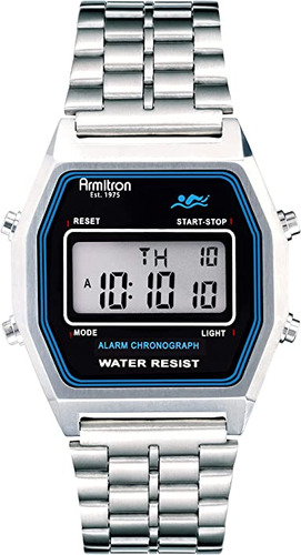 Armitron Sport Retro Digital Chronograph Bracelet Watch,
