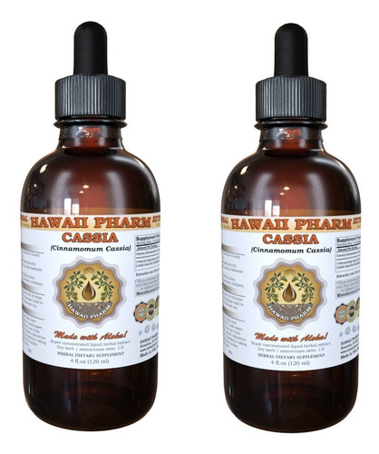 Extracto Líquido De Cassia (cinnamomum Cassia) 2x2 Oz