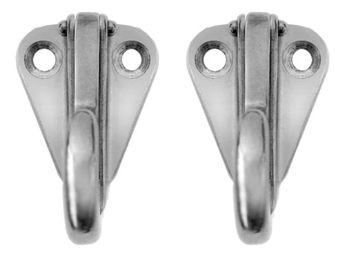 2x Gancho De Defensa Snap De Material Acero Inoxidable Para