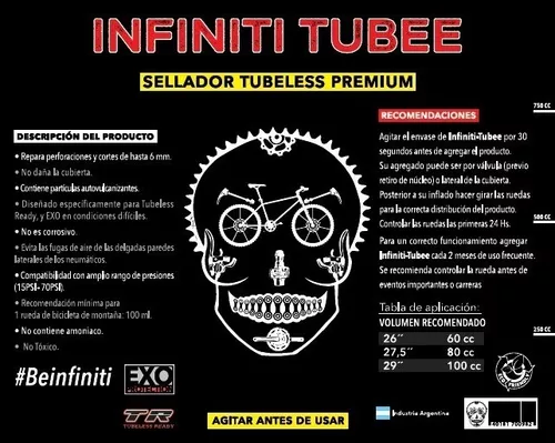 Liquido Anti Pinchaduras Tubeless Premium Mtb Motos X 5 L