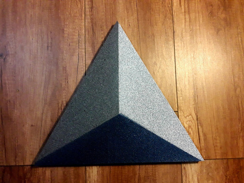 Paneles Acústicos Hexagonales Y Triangulares 3 D
