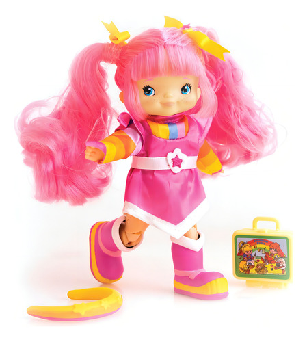 Tls! Rainbow Brite 40 Aniversario! Muñeca Tickled Pink 14 Cm