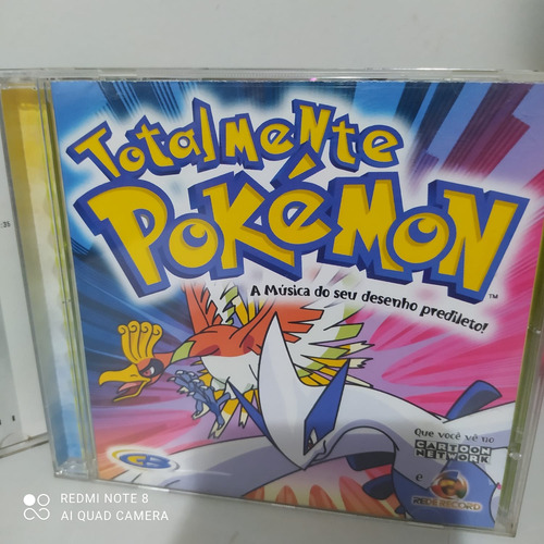 Cd Totalmente Pokémon - Trilha Sonora