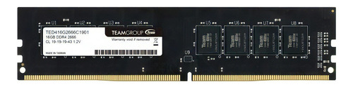 Memoria RAM Elite 16GB 1 Team Group TED416G2666C1901