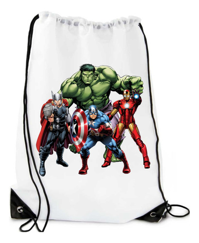 Avengers Vengadores Tula Sport, Tula Deportiva, Bolso 