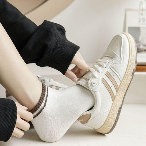 12 Pares Calcetines Deportivos Mujer Algodón Transpirables