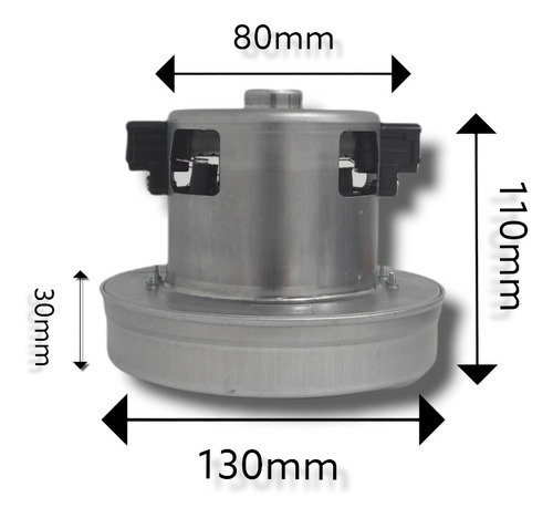 Imagen 2 de 2 de Motor Aspiradora Universal 1600w