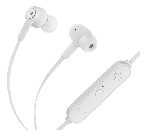 Audífonos Bluetooth Con Auriculares Ergonómicos Color Blanco