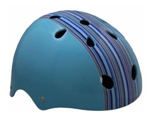 Casco Bicicleta Benotto Cross Bmx Mtv12 Azul Rayado Color - Talla GRANDE (58 - 61 cm)