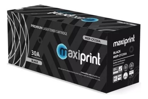 Toner Cf230a Premiun Maxiprint Compatible Hp 30a Negro