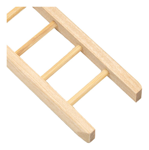 Escalera De Madera Para Casa De Muñecas A Escala 1/12,