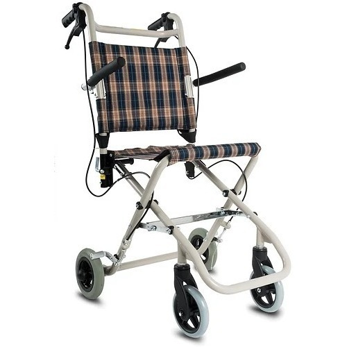 Silla De Ruedas Aluminio Compacta Ambulancia Ledesma 800lbj