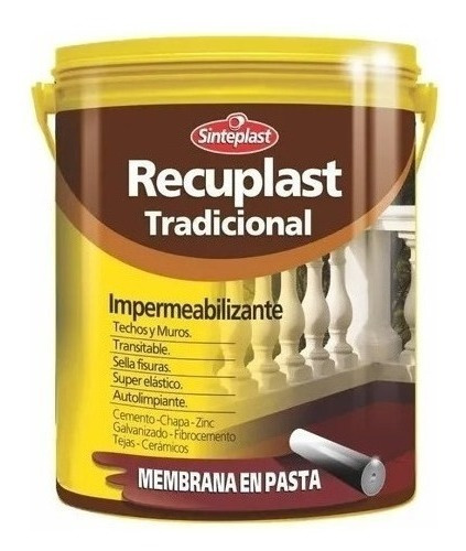 Membrana Impermeabilizant Recuplast Tradicional Blanco 20kg