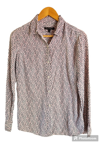 Camisa Banana Republic Estampada Nv23 - Talle S