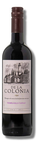 Vino Uruguay De La Colonia - Tempranillo - Merlot
