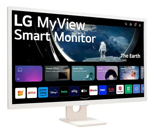 Monitor LG con pantalla de 32" 60Hz 127V y resolución Full HD