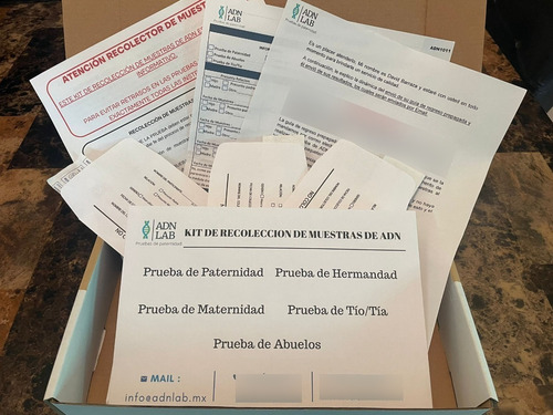 Kit Prueba De Tío/tía Por Adn - Resultados 3 Días Hábiles