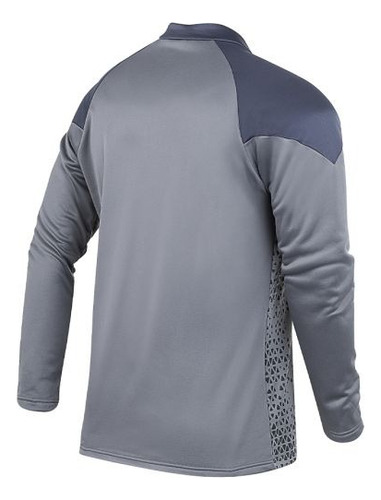 Buzo De Independiente Medio Cierre Puma Fleece Gris