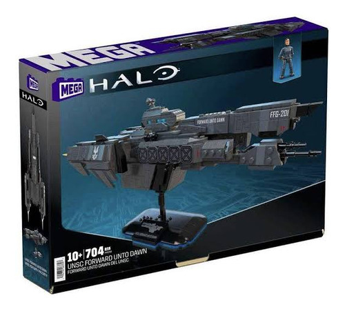 Halo Mega Construx Unsc Foward Unto Dawn Y Elephant 704 Miranda (Usado)