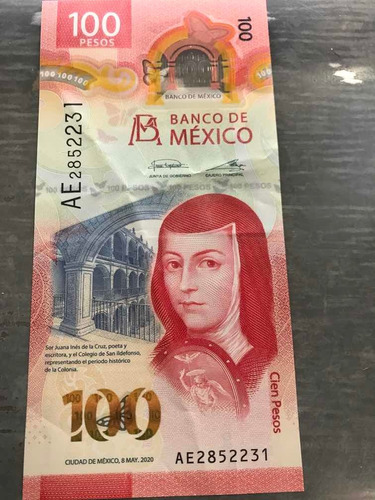 Billete De 100 Pesos Serie Ae