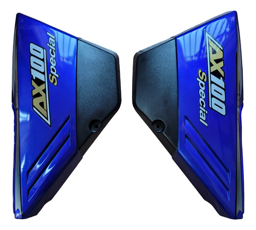 Juego Cachas Suzuki Ax 100 Color Azul Premium!!