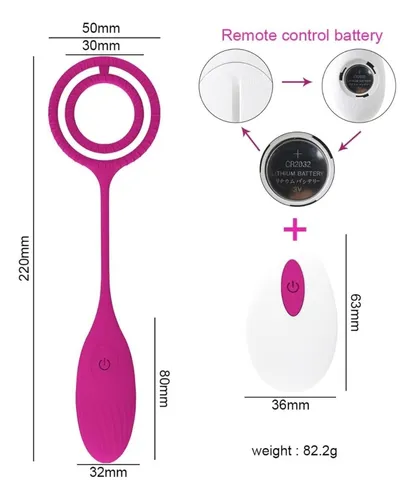 Sex Shop Estimulador A Control Remoto Vibrador Sexshop