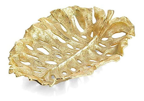 Michael Aram Monstera Centerpiece Oro