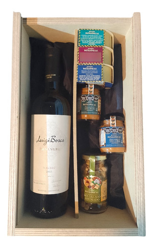 Gift Pack Luigi Bosca Sangre Gourmet - Día Del Padre