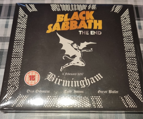 Black Sabbath - The End - Cds/dvd - Importado Nuevo Sellado 