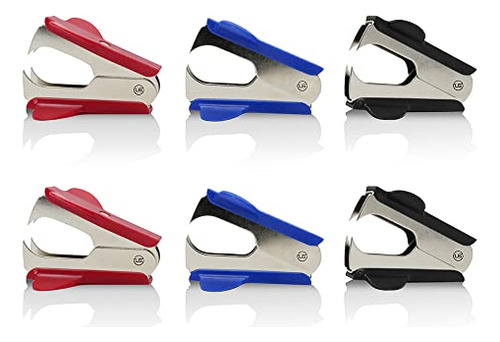 Staple Remover 6 Pack Staple Puller Pinch Jaw Style Sta...