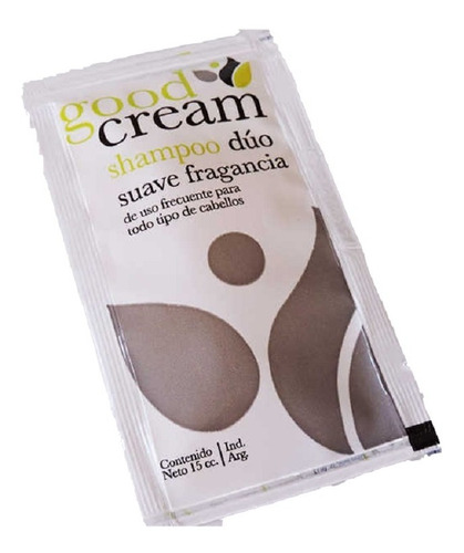 Shampoo Dúo Good Cream 15 Cc Caja 500 Un.