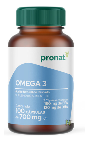 Omega 3 (100 Perlas De 700 Mg) Pronat