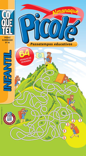 Almanaque Picolé - Passatempos Educativos Infantil Ed 48, De A Coquetel. Editora Coquetel - Nf, Capa Mole, Edição 48 Em Português, 2023